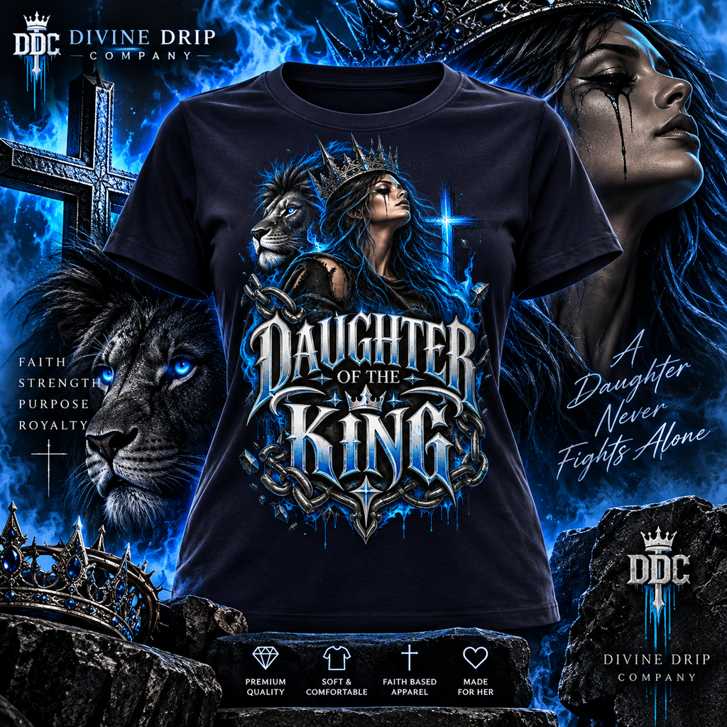 Daughter of the King Christian Women's T-Shirt | Faith Streetwear